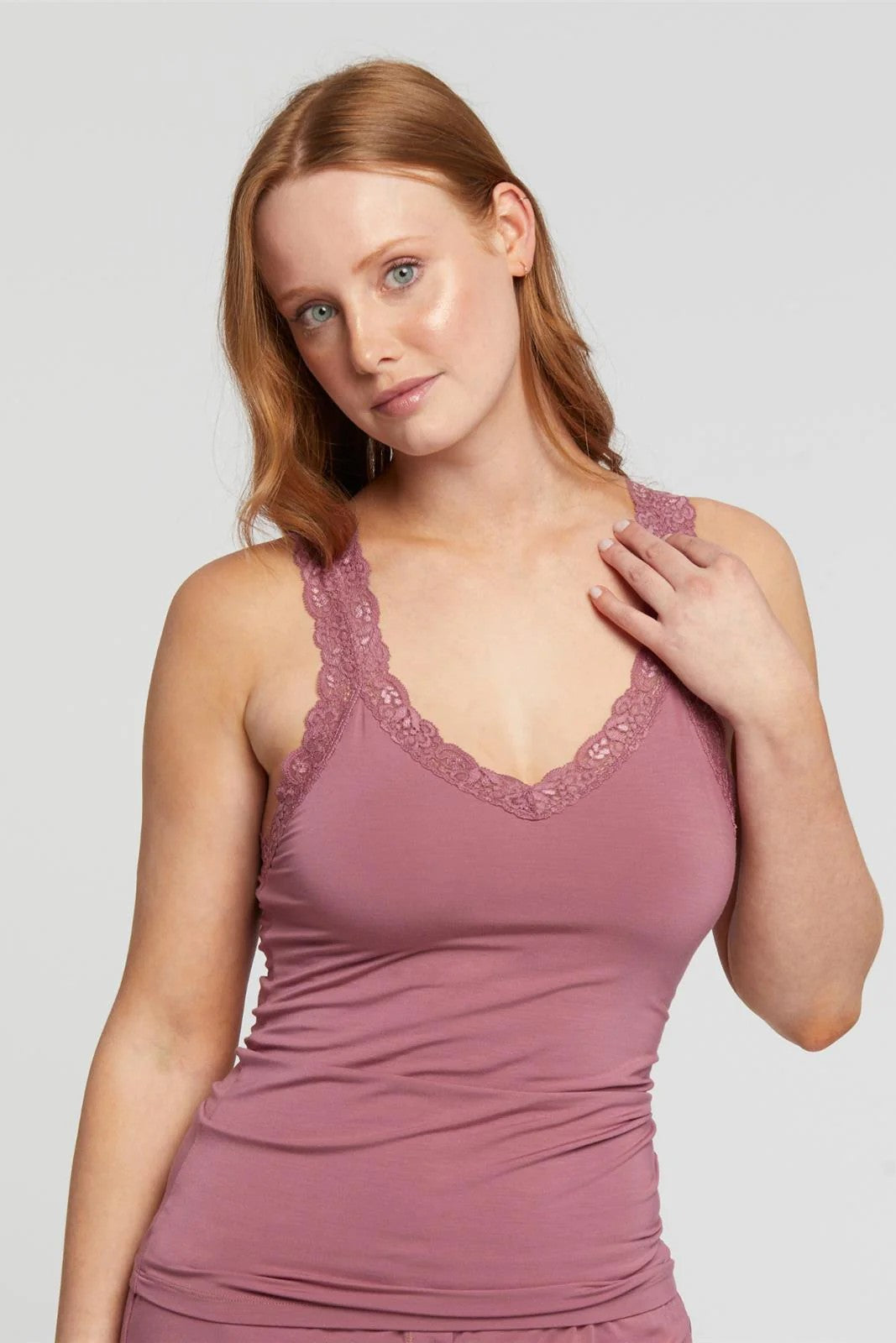 Fleur't Iconic Cami With Shelf Bra MESA ROSE buy for the best