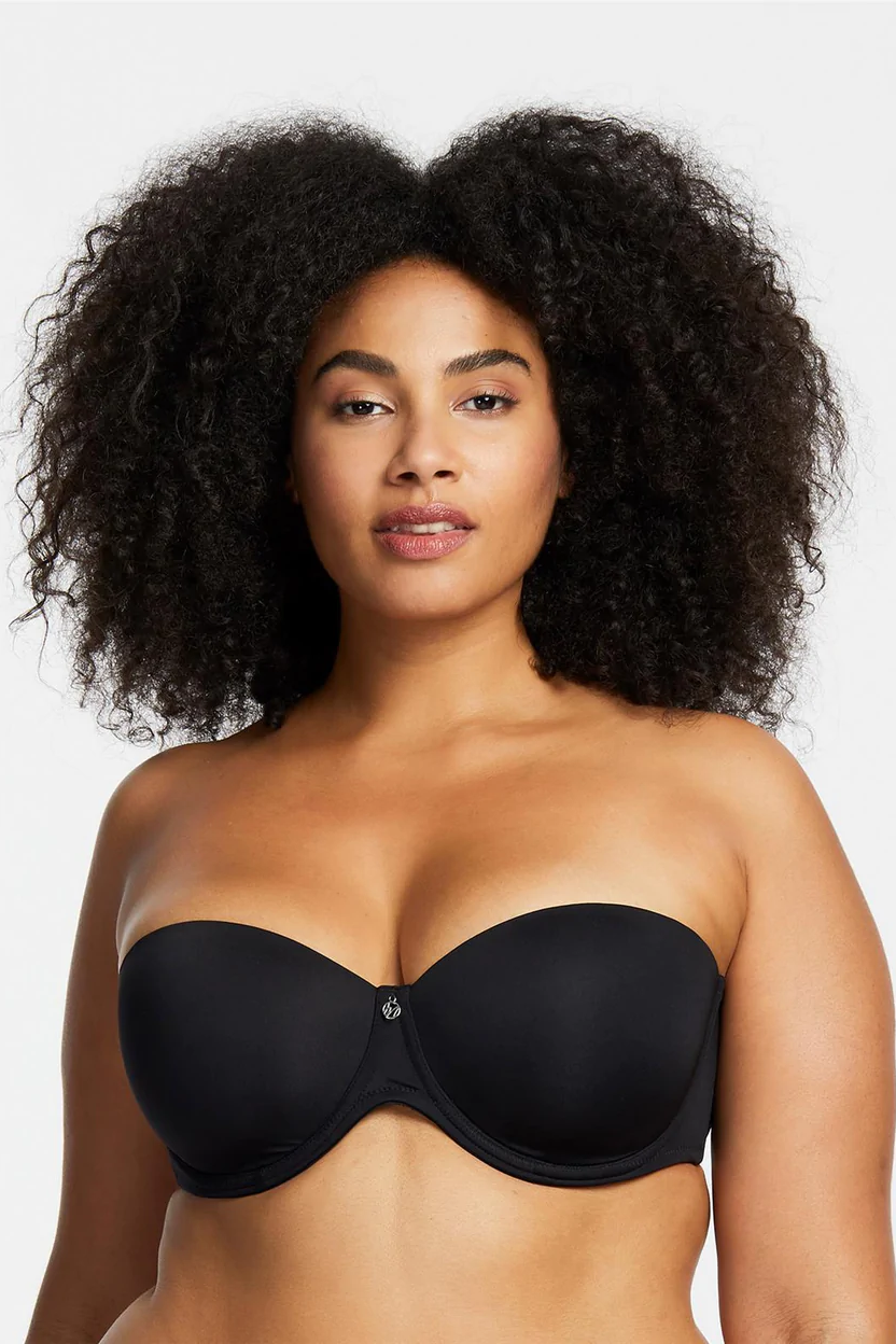 Montelle The Essentials Strapless Bra BLACK buy for the best price CAD$  73.00 - Canada and U.S. delivery – Bralissimo