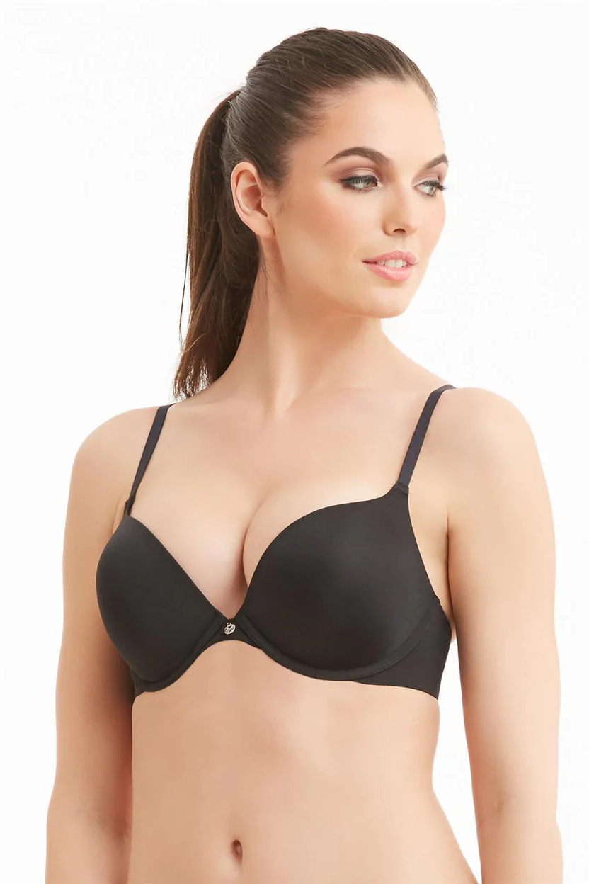 Montelle The Essentials Prodigy Ultimate Push-Up Bra BLACK buy for