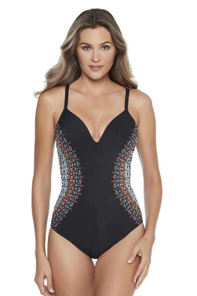 Miracle Suit Swim  Studio Lingerie Miraclesuit .. loose 10lbs in 10  seconds ..