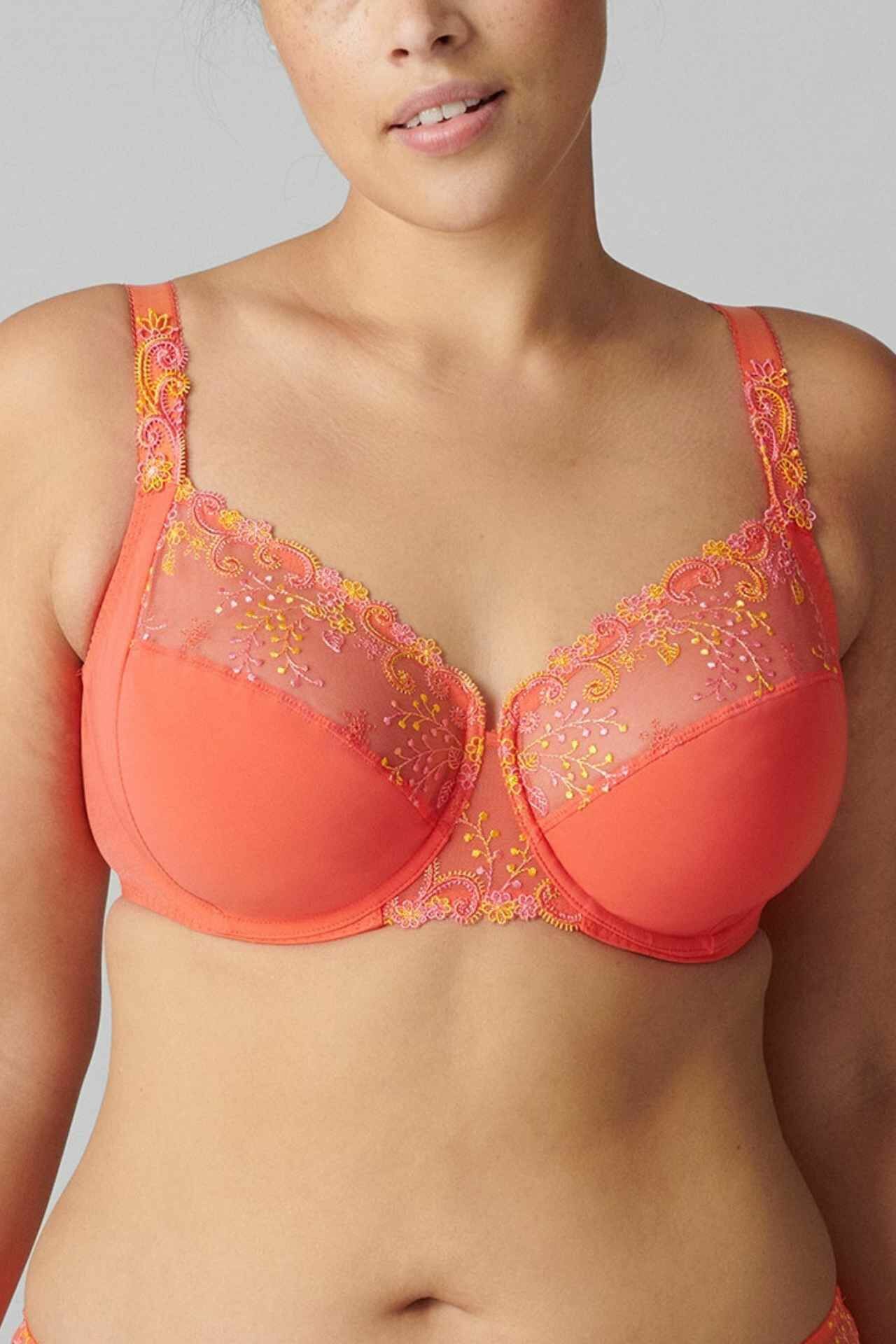 Simone Perele 12x Delice Half Cup Bra PEACH PINK buy for the best