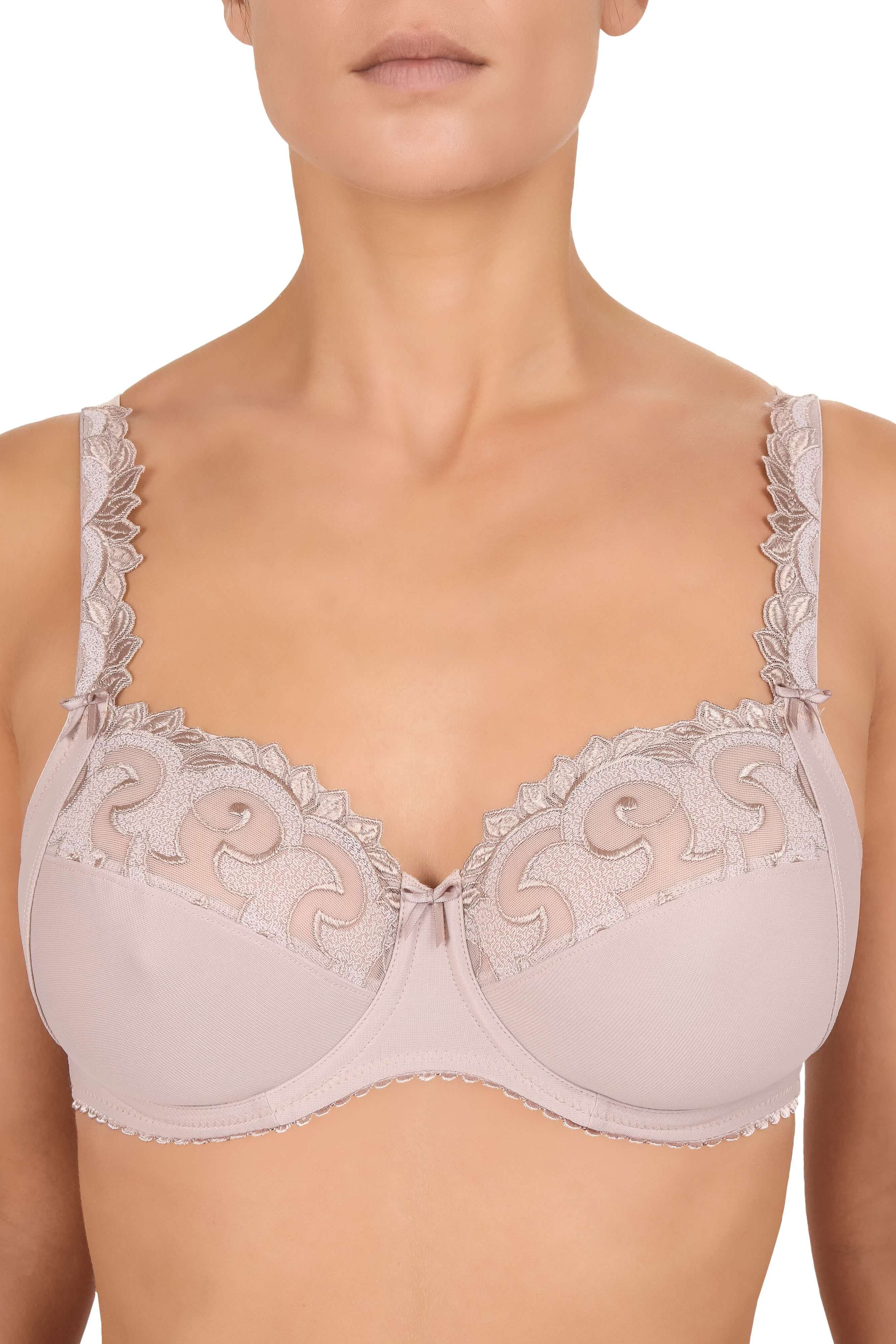 Paramour by Felina  Tempting Plush All Over Lace Underwire Bra  (Honeysuckle, 36DDD) 
