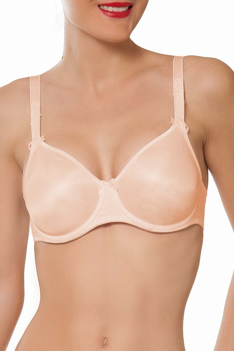 Antinéa Fashion Guipure 3 Part Full Cup Bra in Rouge FINAL SALE