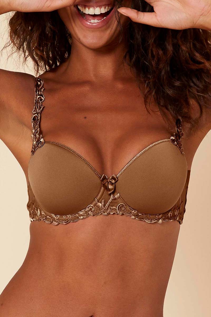 Simone Perele 131 Andora 3D Spacer Moulded Padded Bra AMARETTO buy for the  best price CAD$ 145.00 - Canada and U.S. delivery – Bralissimo