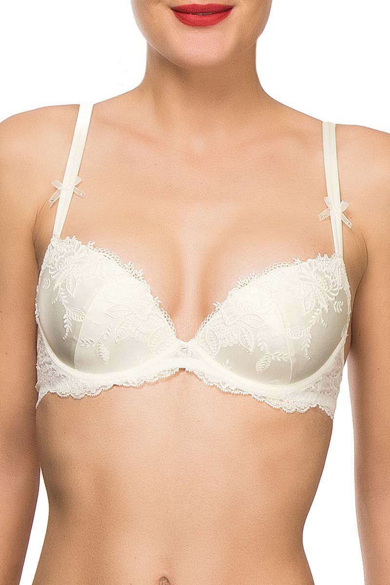 Lise Charmel S22 Soie Virtuose Underwired soft cup bra 0199 EN/ECRU NACRE  buy for the best price CAD$ 289.00 - Canada and U.S. delivery – Bralissimo