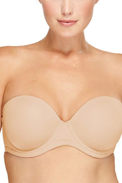 Buy F.Fashiol.com Women's Lightly Padded Wire Free Removeable Padded  Strapless Bandeau Tube Bra with Straps (Color-White, Size-28) Online at  Best Prices in India - JioMart.
